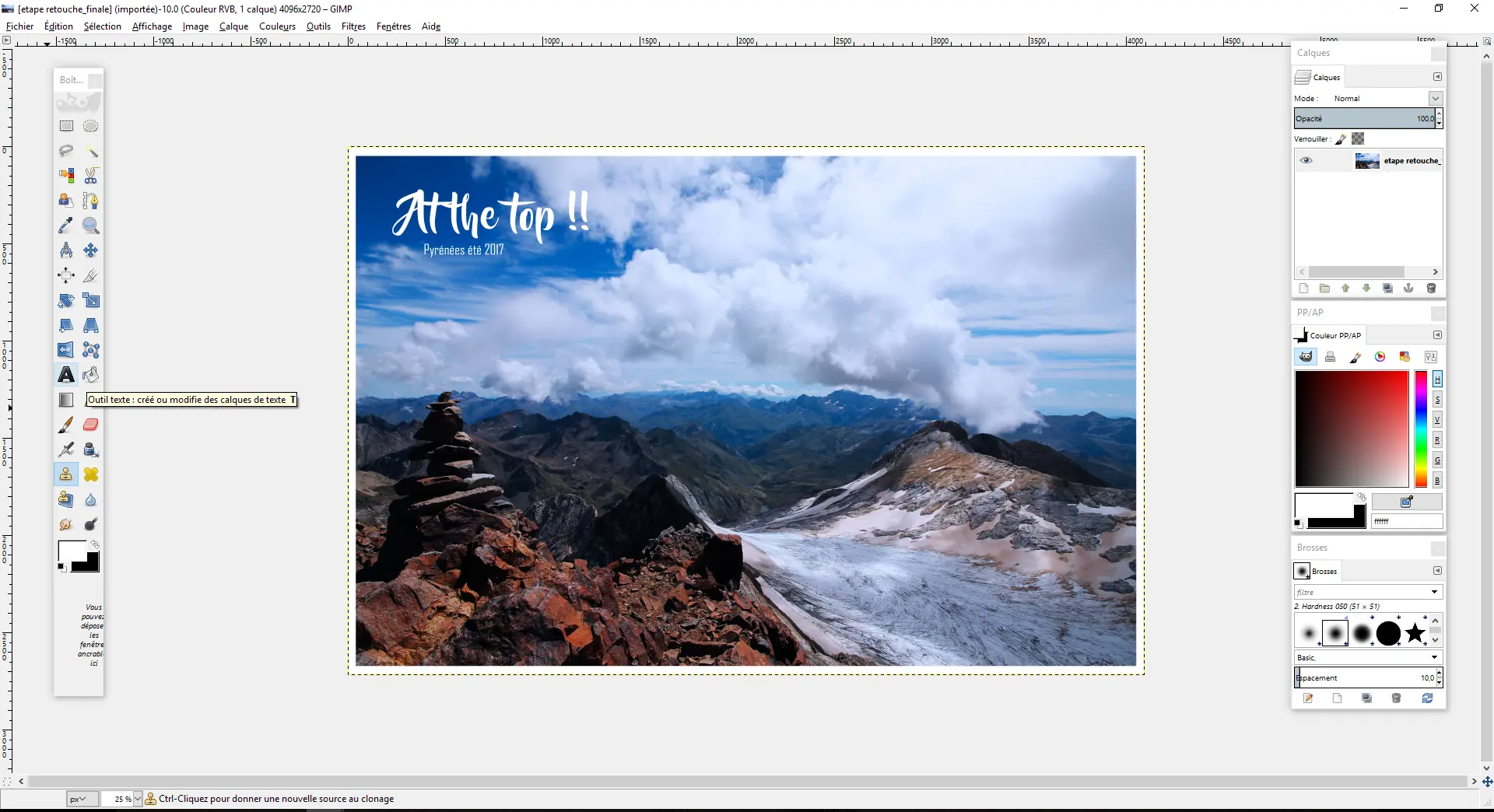 Cadre & texte tuto GIMP Cadre & texte tuto GIMP